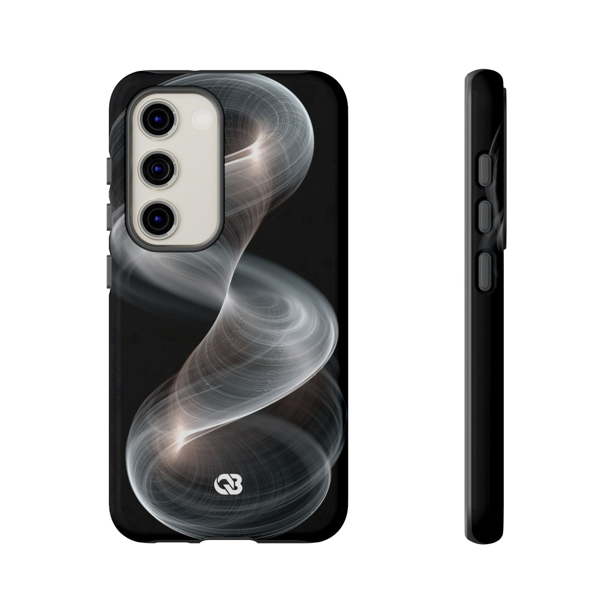 Luminous Vortex · Tough Phone Case for Samsung · Black