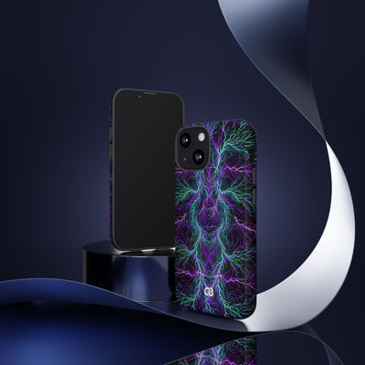 Electric Plasma Arbor · Tough Phone Case for iPhone · Purple