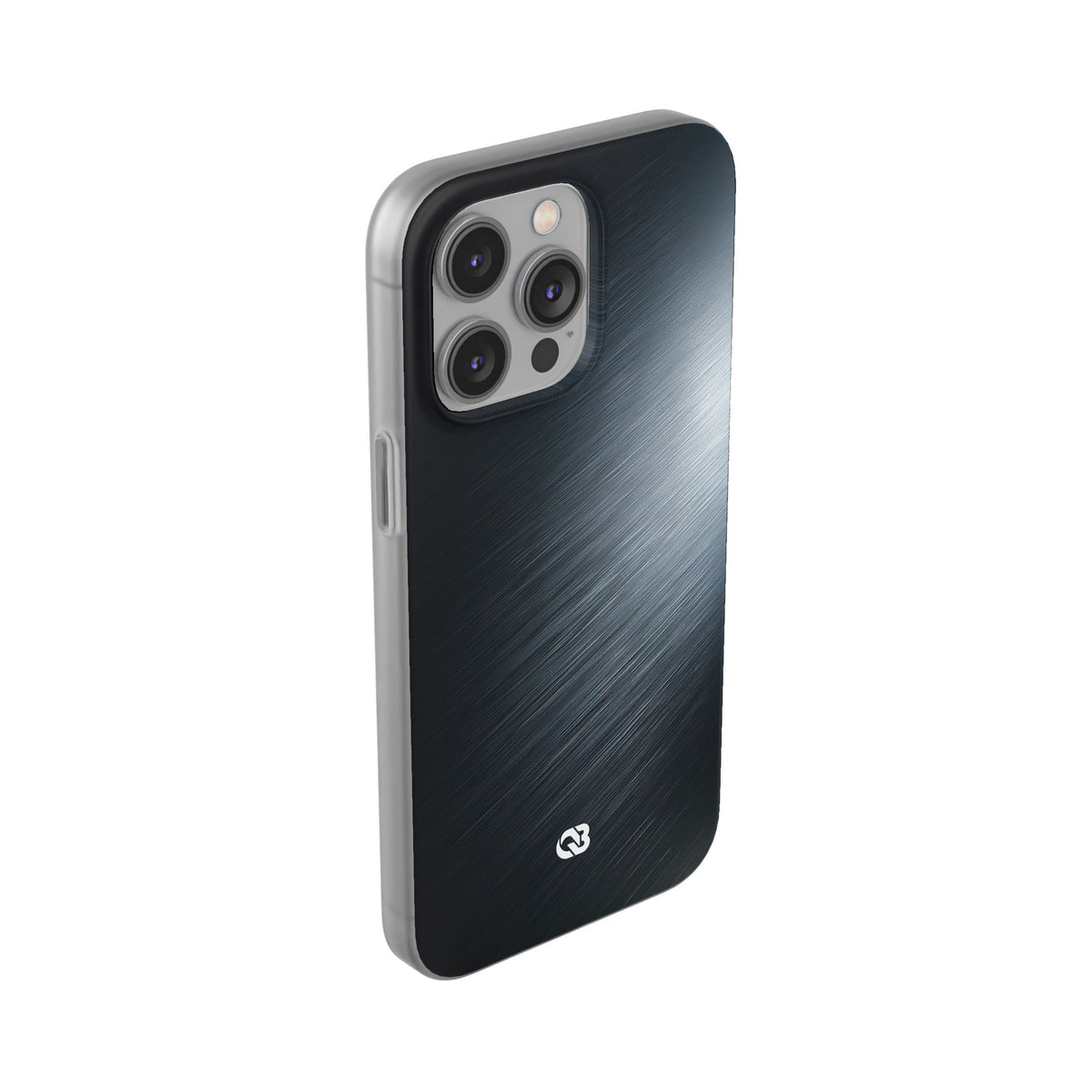 Brushed Obsidian Steel · Lite Phone Case for iPhone ·  Grey