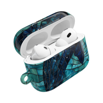 Sininen valashai mosaiikki - AirPods Case