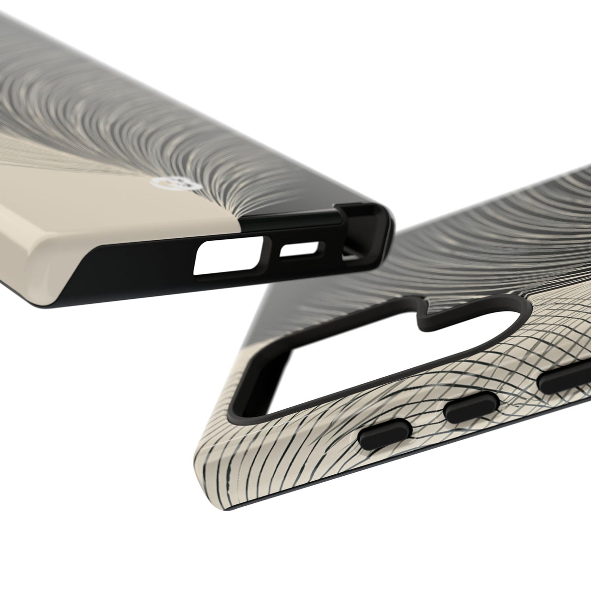 Minimal Frond Study · Tough Phone Case for Samsung · Black
