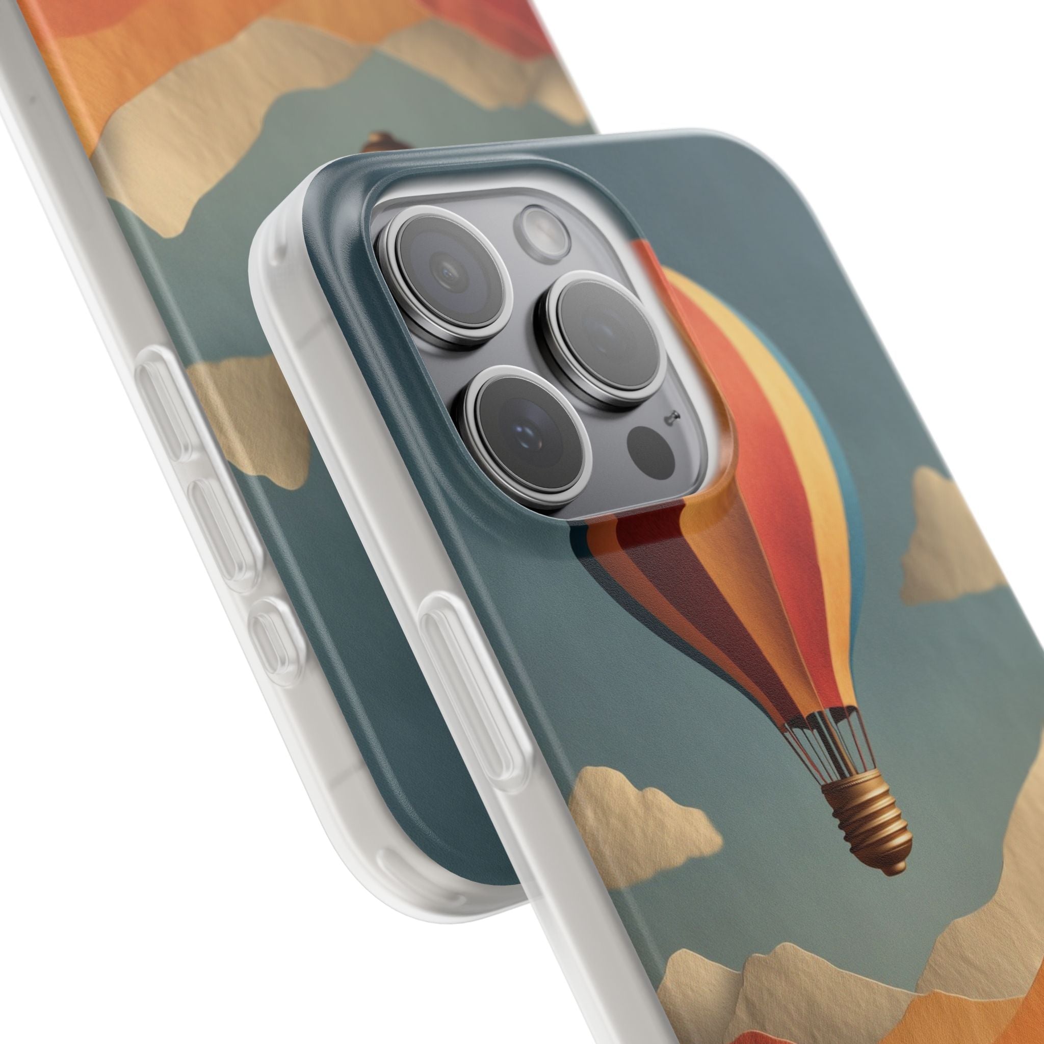 Floating Idea Balloon · Soft Case na telefon dla iPhone