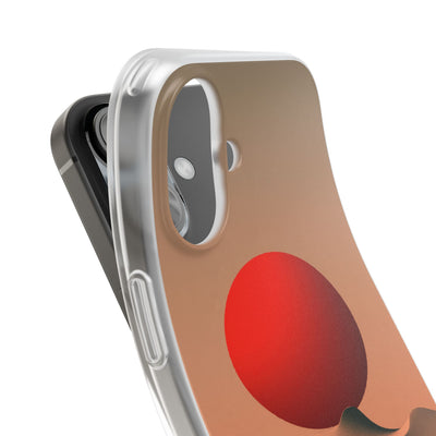 Crimson Sol Ridge · Lite Phone Case for iPhone ·  Red