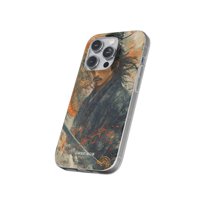 Dragonblade Warrior iPhone 14 Pro -pehmeä suojakotelo