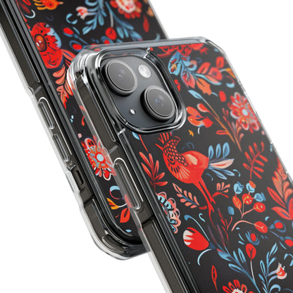 Vivid Birdscape iPhone 15 Plus Case - Impact