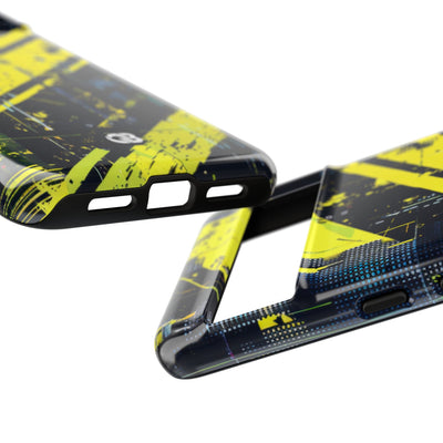 Acid Hazard · Tough Phone Case for Pixel ·  Yellow