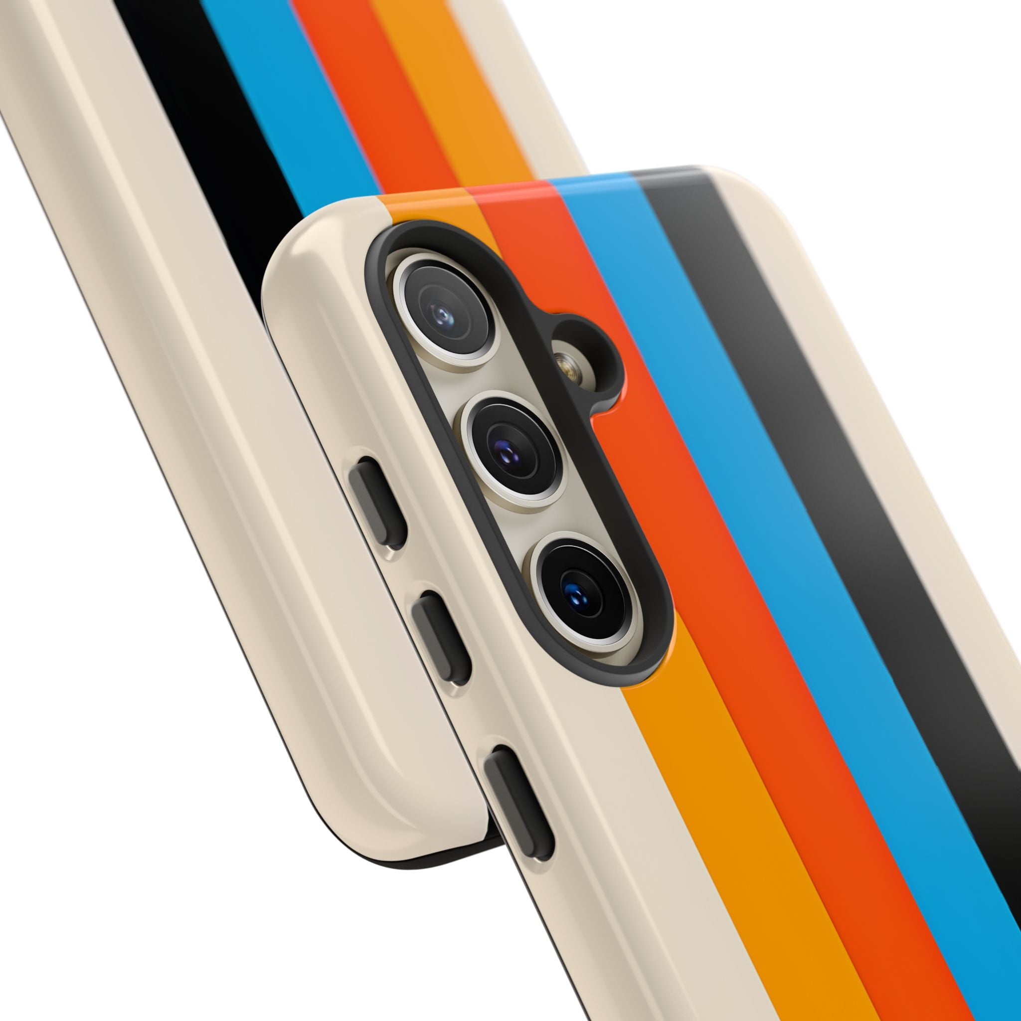 Retro Racing Stripes · Tough Custodia per Samsung