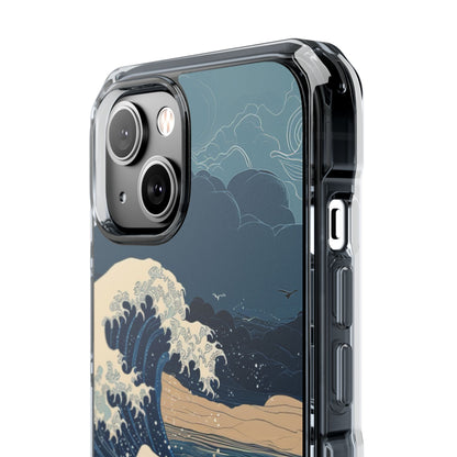 Cresting Blue Wave iPhone 14 - Impact suojakotelo