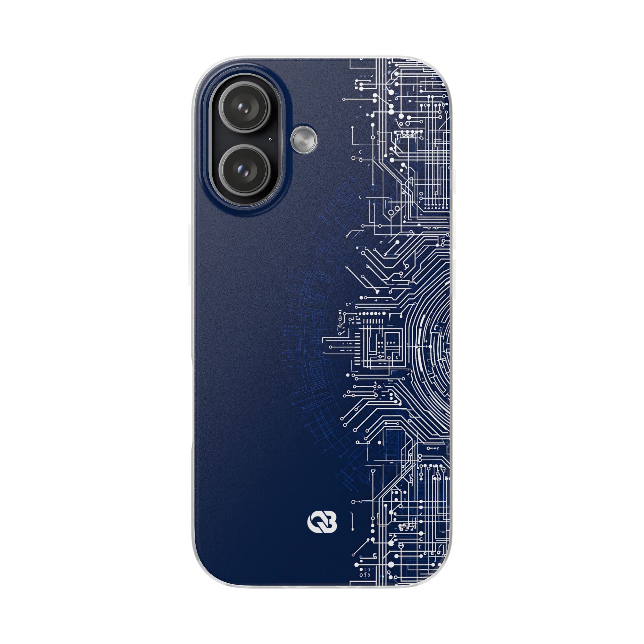 Blue Lite Phone Case for iPhone - Cobalt Circuit Logic