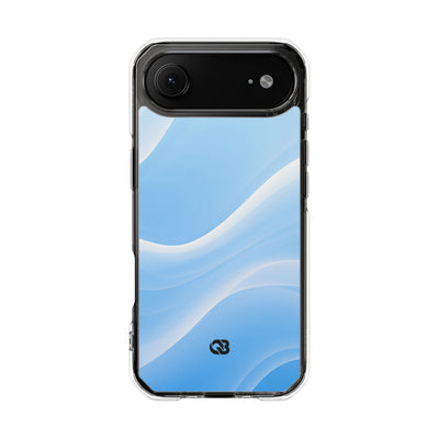 Blue Impact MagSafe Phone Case for iPhone - Glacial Blue Silk