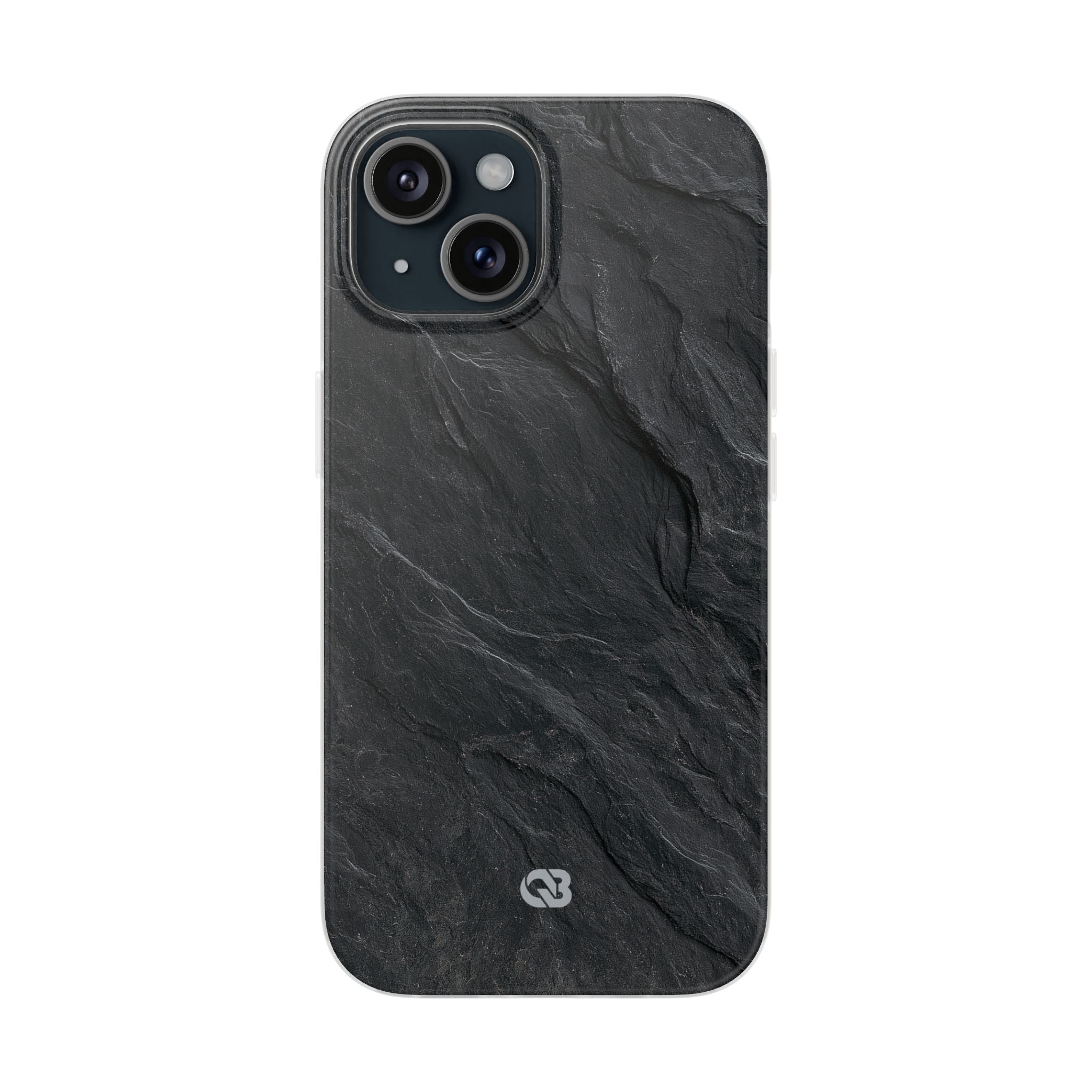 Black Lite Phone Case for iPhone - Midnight Slate Ridge