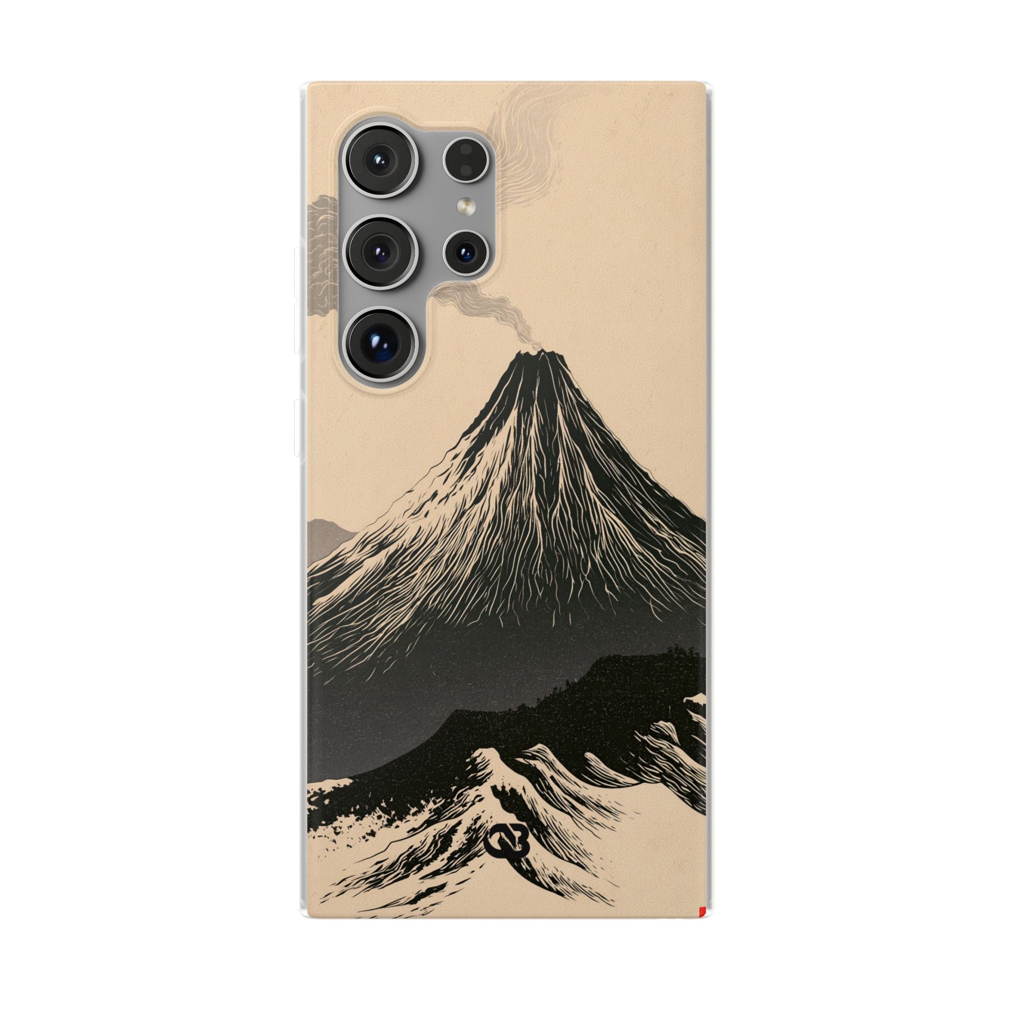 Beige Lite Phone Case for Samsung - Obsidian Ink Summit