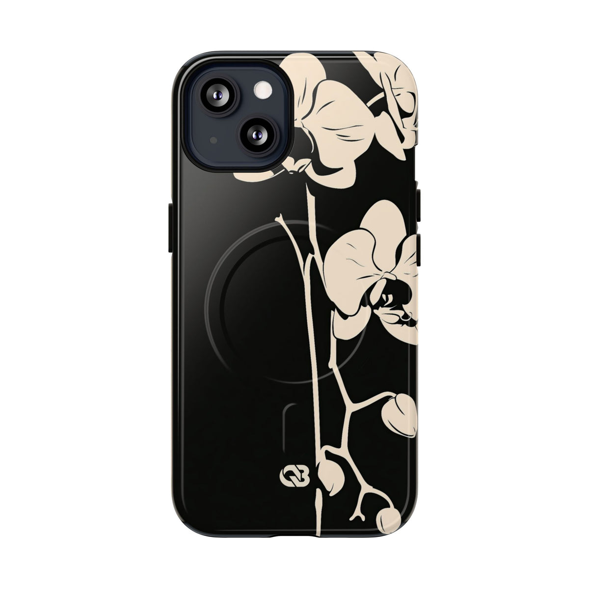 Nocturne Orchid · Tough 2.0 Magnetic Phone Case for iPhone · Black