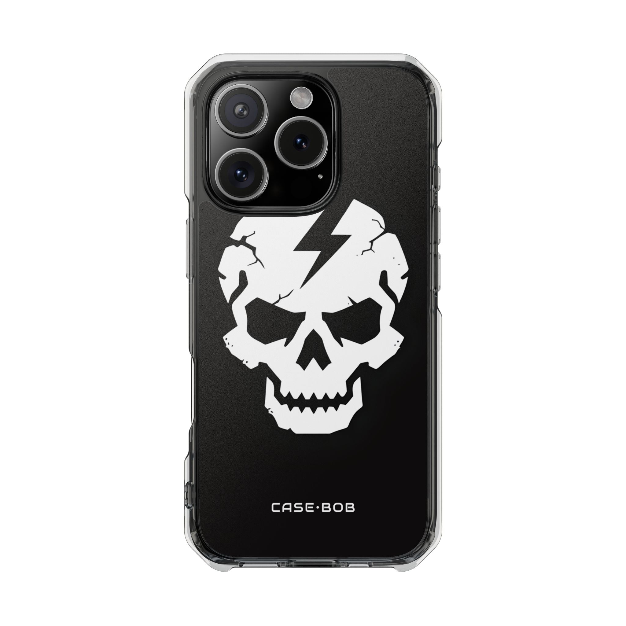 Lightning Skull iPhone 16 Pro Case - Impact