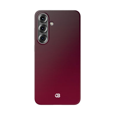 Red Lite Phone Case for Samsung - Deep Sangria Gradient