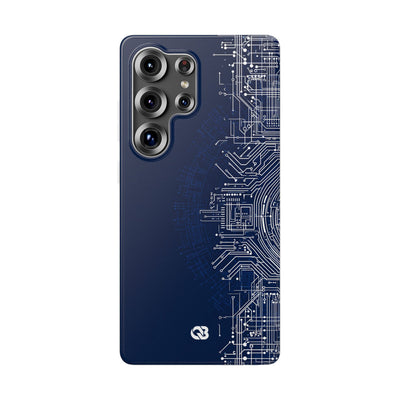Blue Lite Phone Case for Samsung - Cobalt Circuit Logic