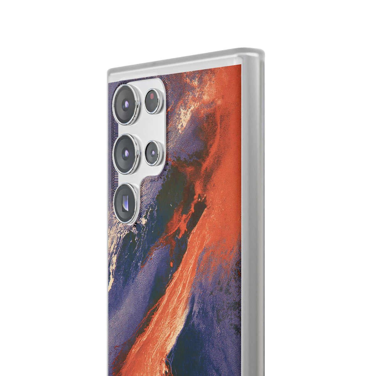 Solar Aura Drift · Lite Phone Case for Samsung · Orange