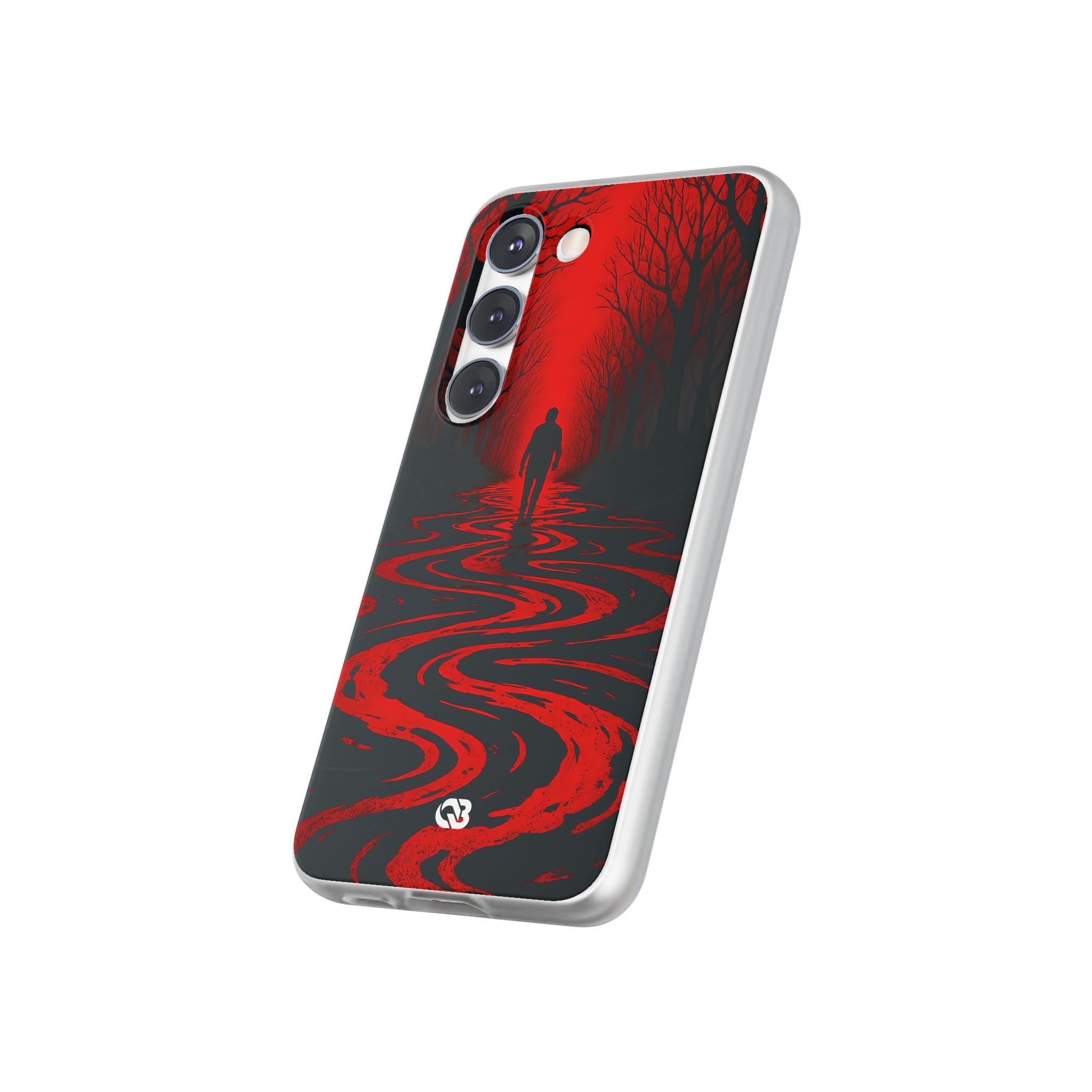 Crimson Shadow Path · Soft Handyhülle für Samsung