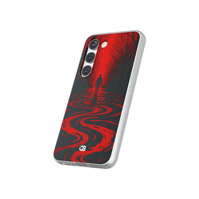 Crimson Shadow Path · Soft Handyhülle für Samsung