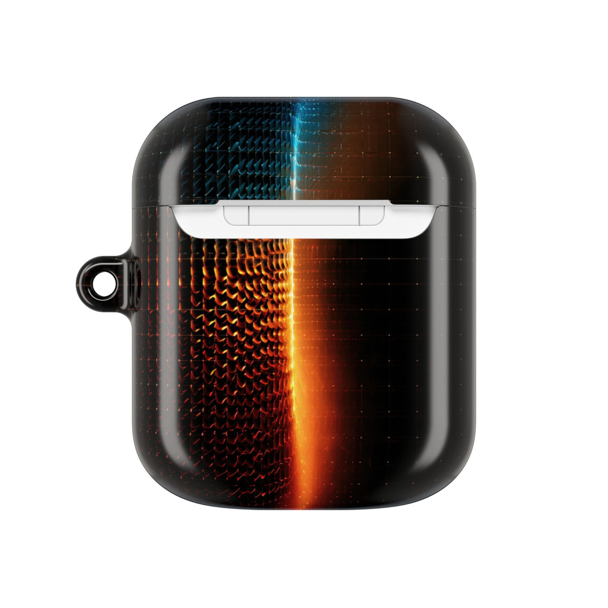 Luminous Refraction Grid · Hard Case for AirPods & AirPods Pro · Black