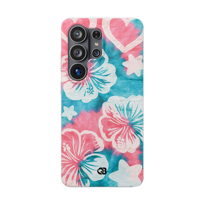 Tropical Hibiscus Bloom · Lite Phone Case for Samsung · Teal