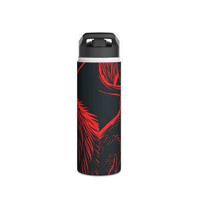 Nordic Elk · Insulated Water Bottle · Black