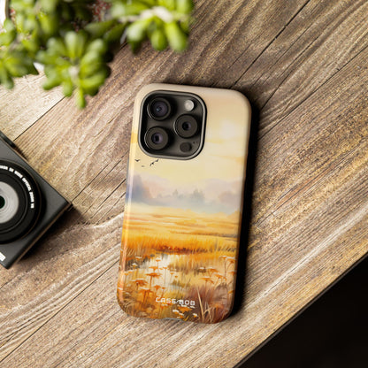 Glowing Sunrise iPhone 15 Pro Case - Tough