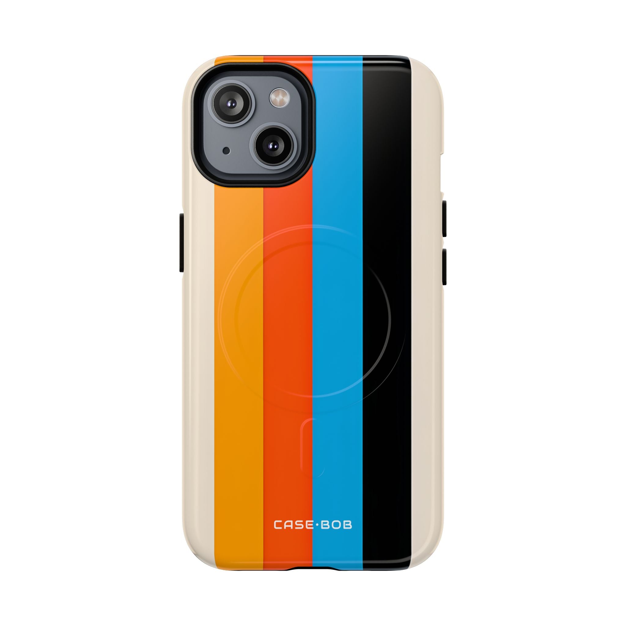 Vivid Stripe Harmony iPhone 14 Case - Tough+