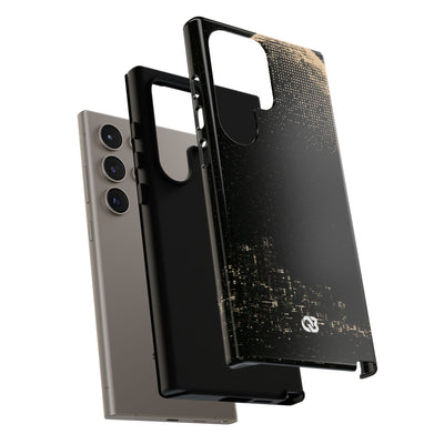 Lunar Metropolis Nocturne · Tough Phone Case for Samsung · Black