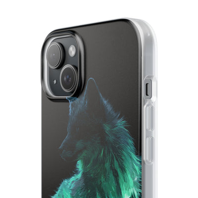 Nordic Aurora Fox · Lite Phone Case for iPhone ·  Teal