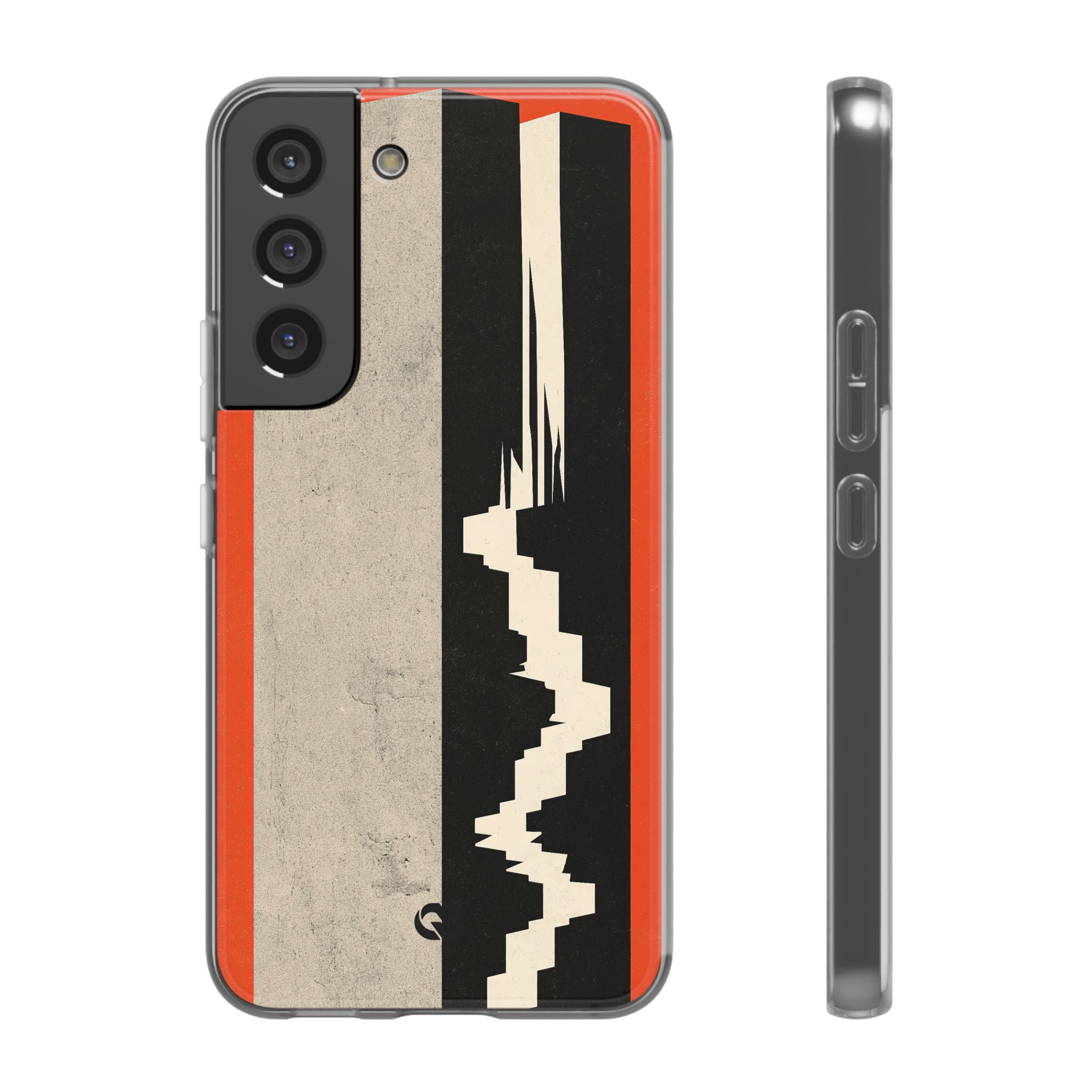 Orange Lite Phone Case for Samsung - Orange Monolith Rift