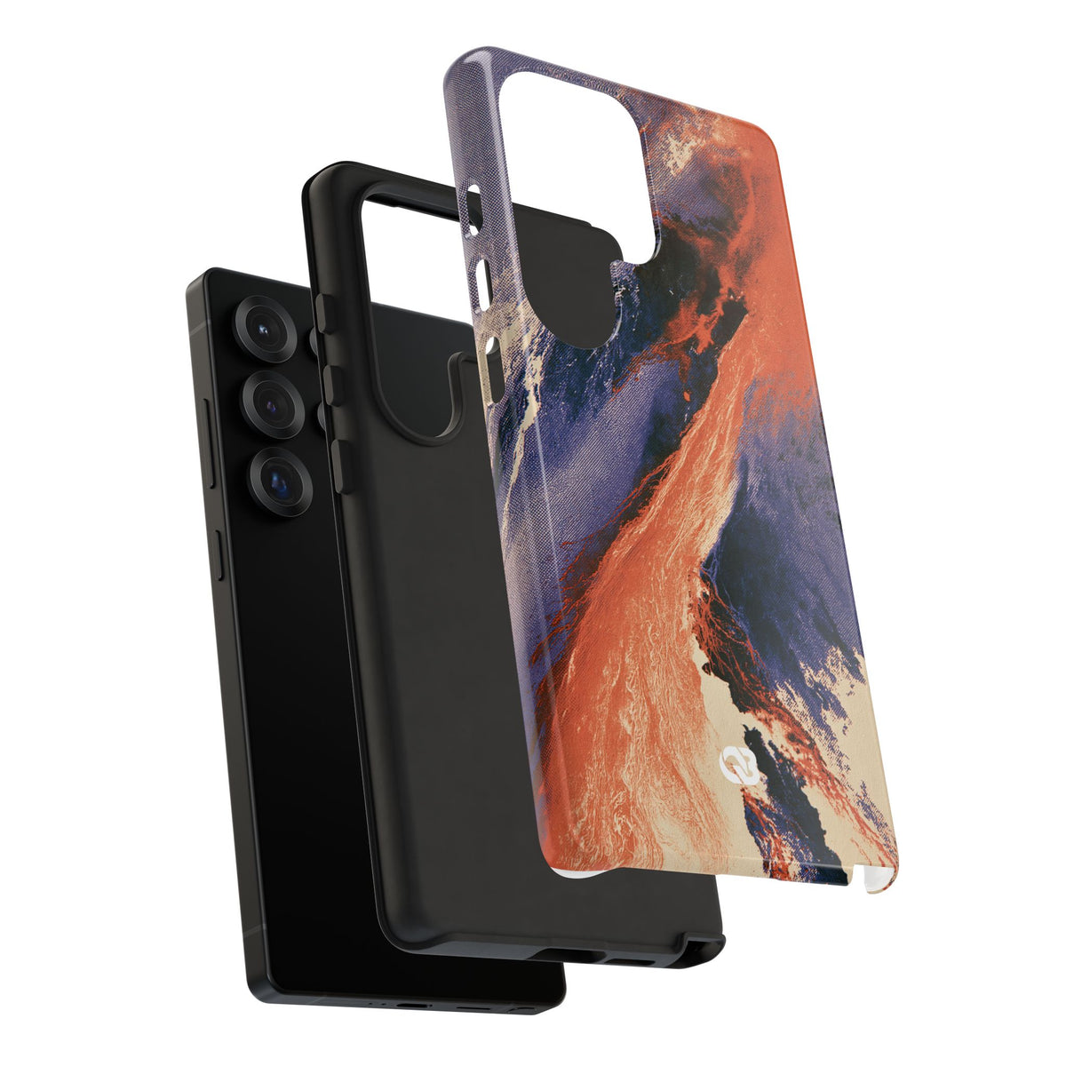 Solar Aura Drift · Tough Phone Case for Samsung · Orange