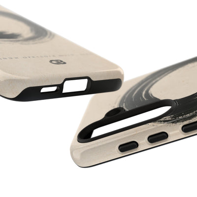 Zen Ensō Circle · Tough Phone Case for Samsung · Beige
