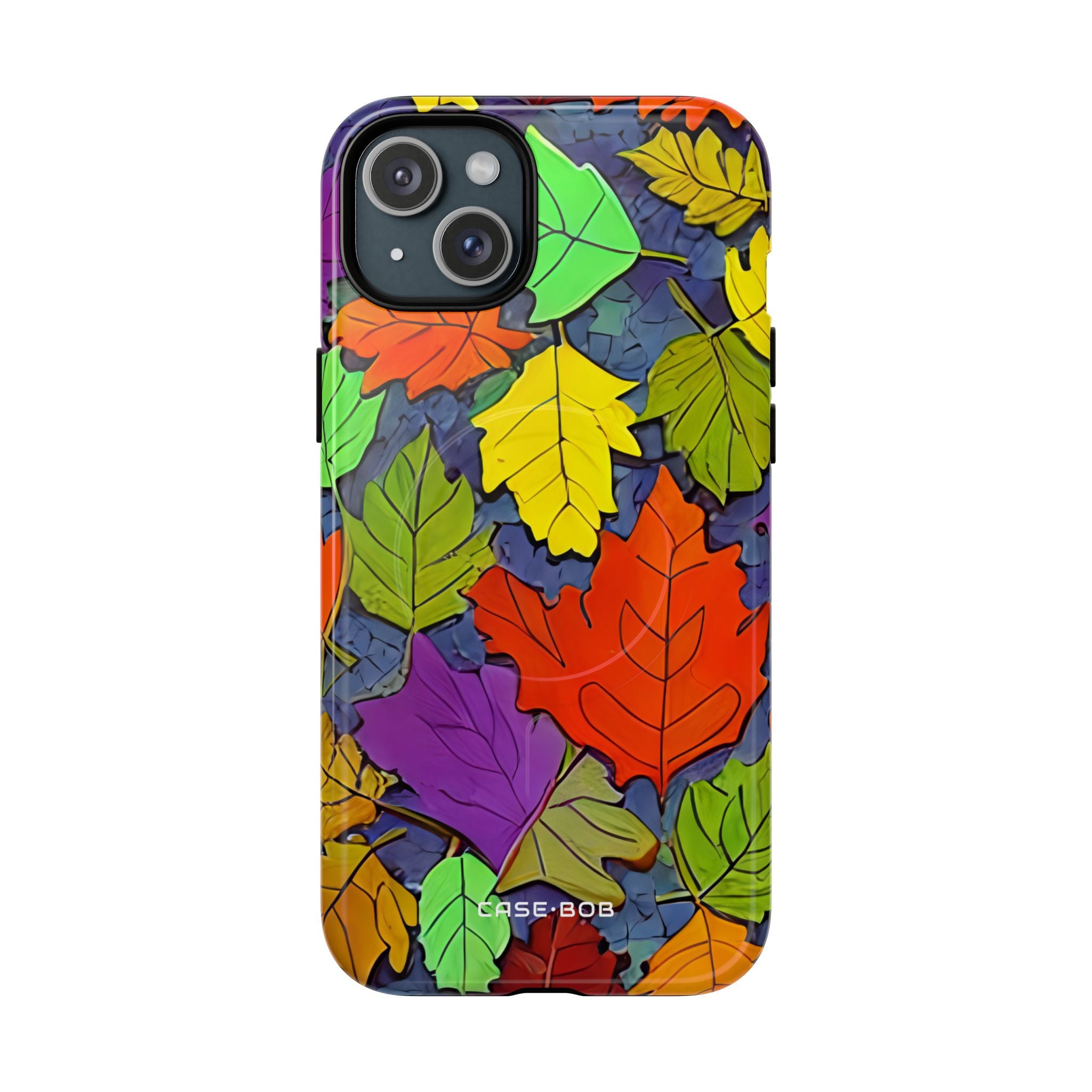 Lebhafter Leafburst iPhone 15 Plus Case - Tough+