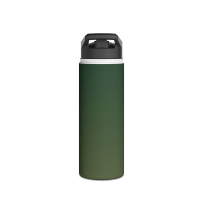 Evergreen Gradient · Insulated Water Bottle · Green