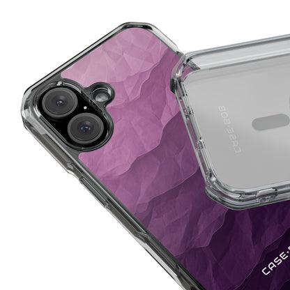 Purple Wave Layers iPhone 16 Case - Impact