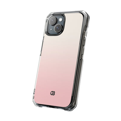 Blush Horizon · Clear Impact Magnetic Phone Case for iPhone ·  Pink