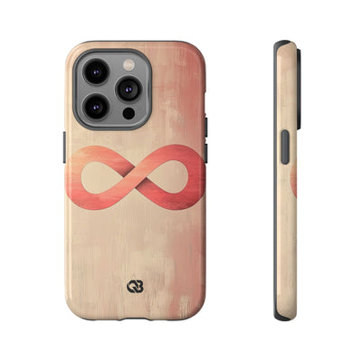 Terracotta Infinity Stroke · Tough Phone Case for iPhone
