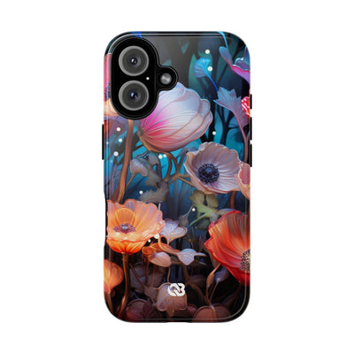 Luminous Poppy Glade · Tough Hoesje voor iPhone