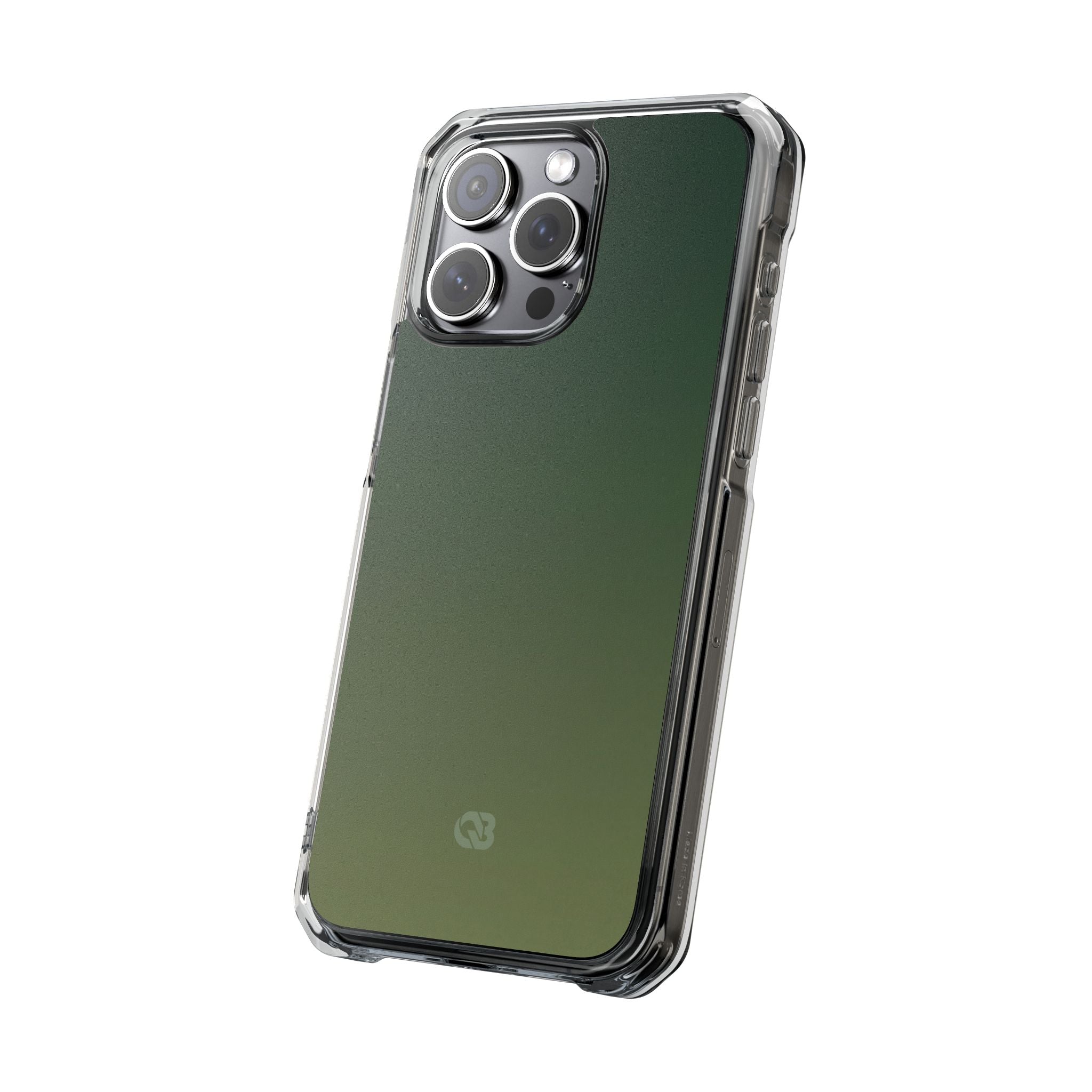 Green Impact MagSafe Phone Case for iPhone - Shadow Moss Grain