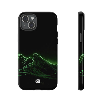 Nordic Mountain Contour · Tough Phone Case for iPhone · Black