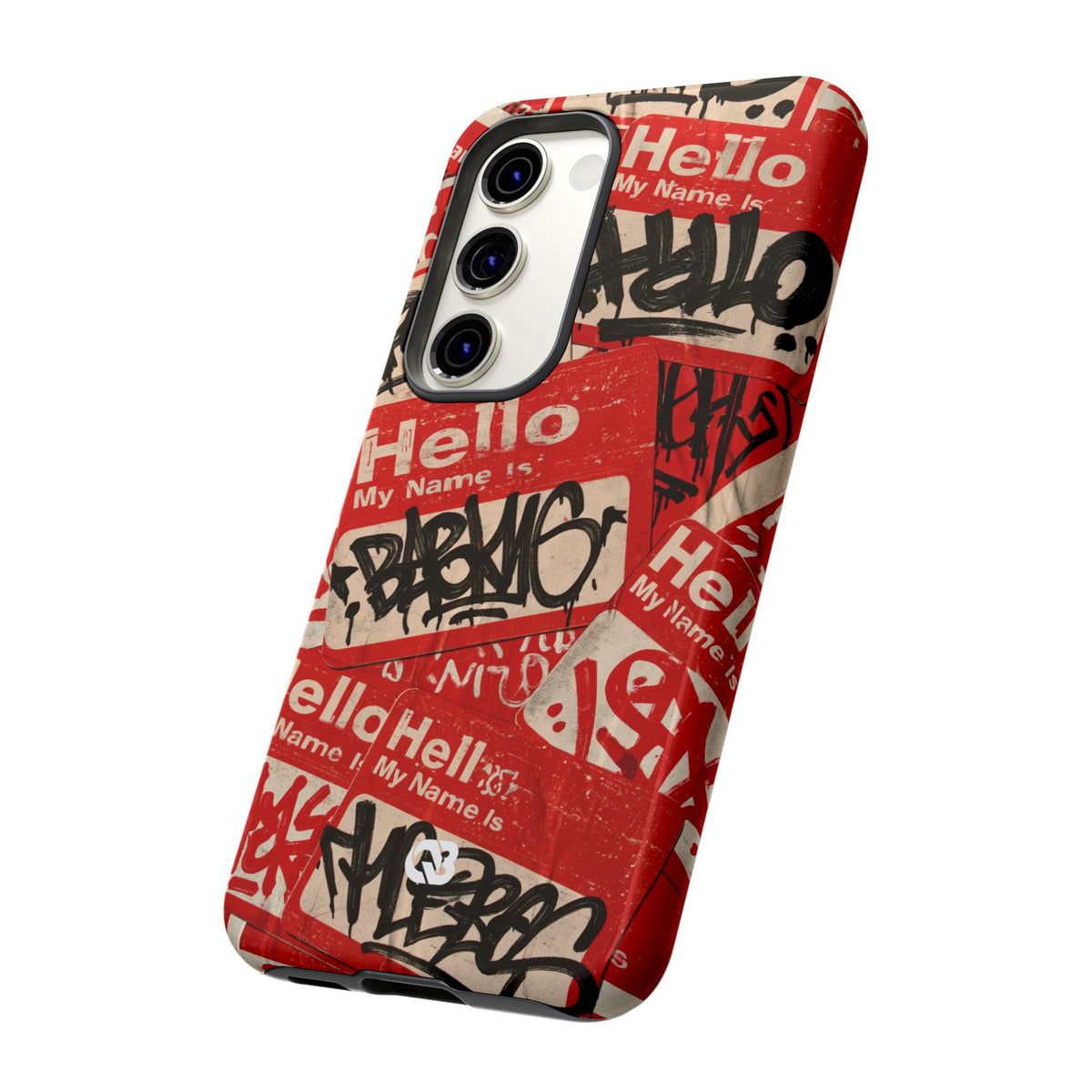 Slap Tag Collage · Tough Phone Case for Samsung · Red
