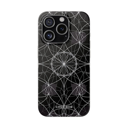 Radiant Petal Orbit iPhone 15 Pro Case - Soft
