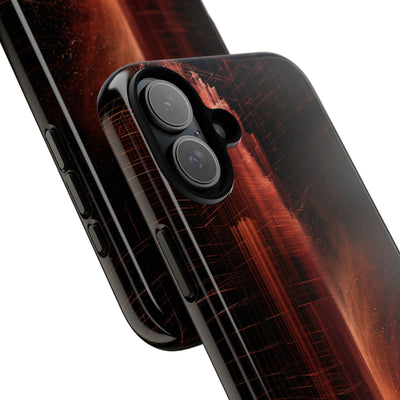 Luminous Monolith · Tough Phone Case for iPhone · Black