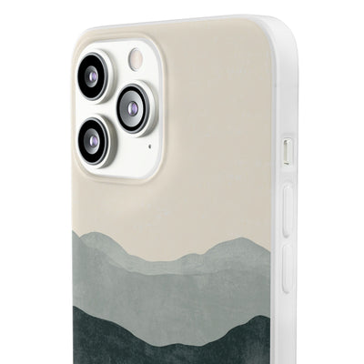 Muted Valley Vista · Lite Phone Case for iPhone ·  Green