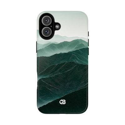 Alpine Mist · Tough Phone Case for iPhone · Green