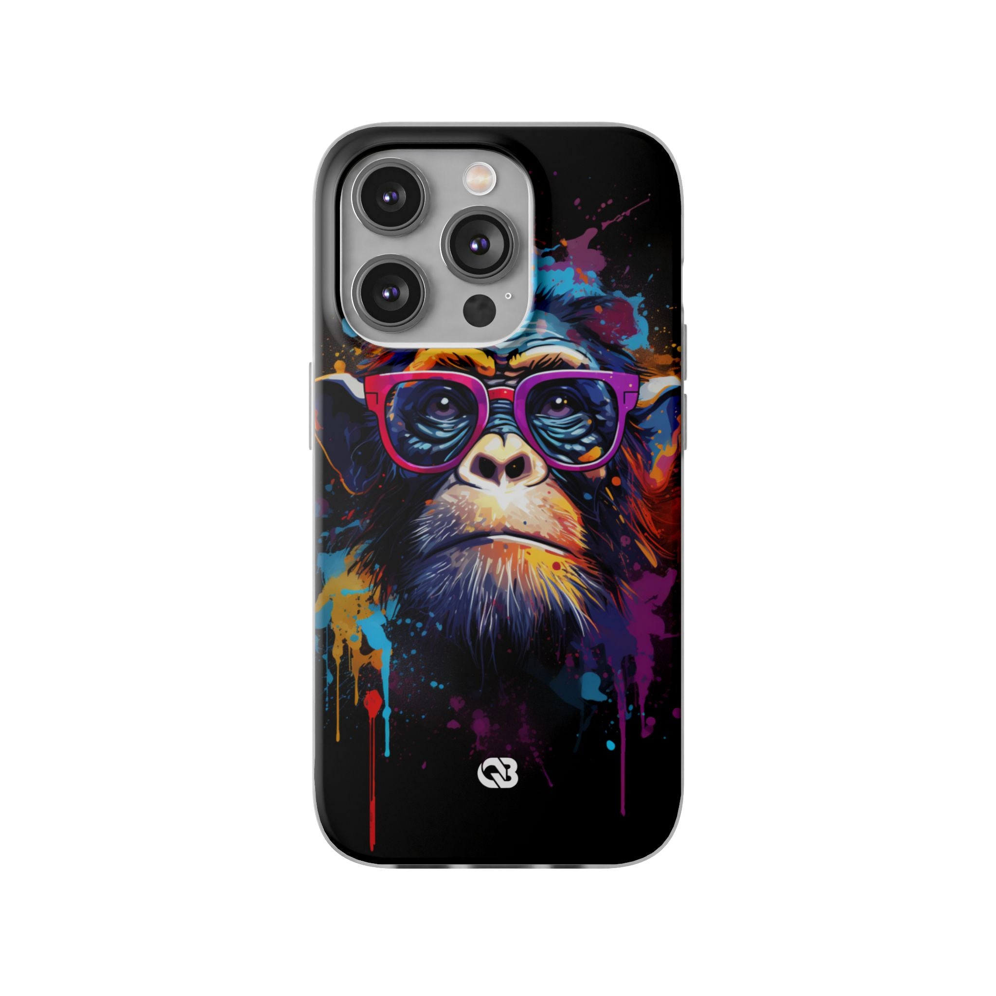 Neon Splatter Primate · Soft