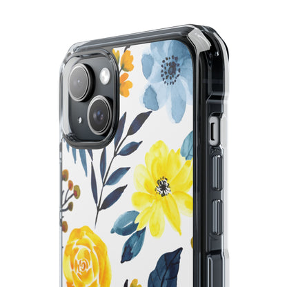 Golden Bloom iPhone 15 Plus Case - Impact