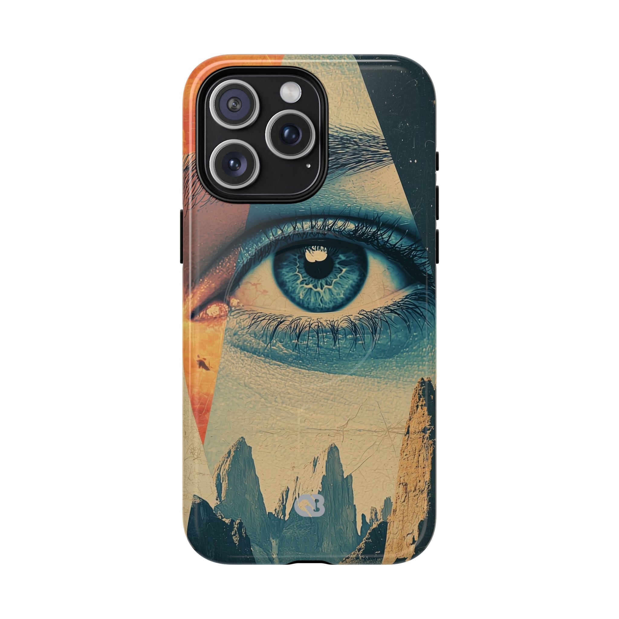 Fragmented Peak Gaze · Tough+ Phone Case for iPhone · Magsafe