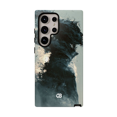 Ashen Dissolution · Tough Phone Case for Samsung · Black